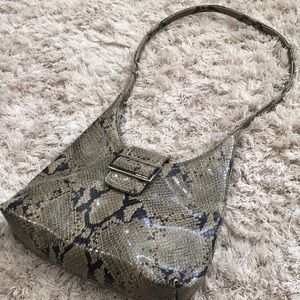 Nine West snakeskin purse